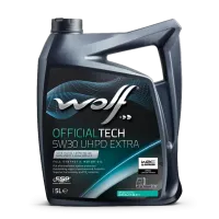 WOLF OFFICIALTECH 5W30 UHPD EXTRA, 5л
