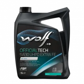 WOLF OFFICIALTECH 5W30 UHPD EXTRA FE, 5л