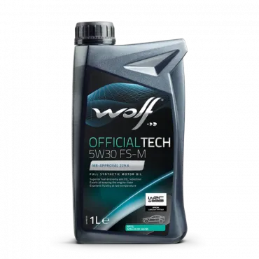 WOLF OFFICIALTECH 5W30 FS-M, 1л