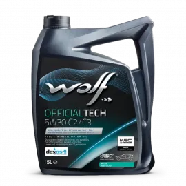 WOLF OFFICIALTECH 5W30 C2/C3, 5л