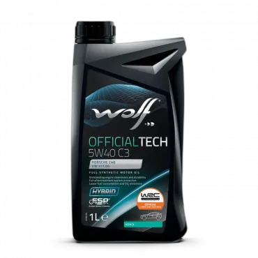 WOLF OFFICIALTECH 5W40 C3, 1л