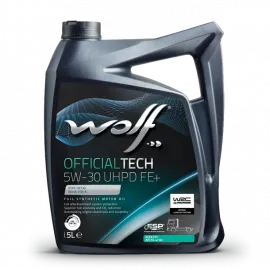 WOLF OFFICIALTECH 5W30 UHPD FE+, 5л