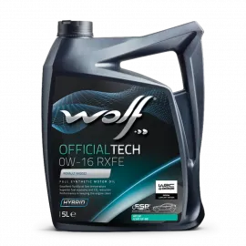 WOLF OFFICIALTECH 0W-16 RXFE, 5л