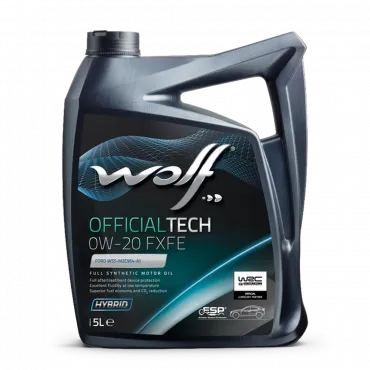 WOLF OFFICIALTECH 0W-20 FXFE, 5л