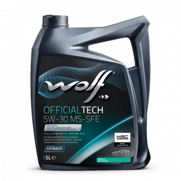 WOLF OFFICIALTECH 5W-30 MS-SFE, 5л