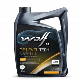 WOLF OE LEVEL TECH 5W30 LL III, 1л