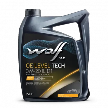 WOLF OE LEVEL TECH 0W-20 IL D1, 1л