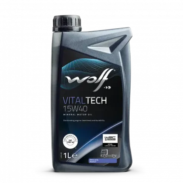 WOLF VITALTECH 15W40, 1л