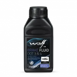 WOLF BRAKE FLUID DOT 3&4, 0,25л