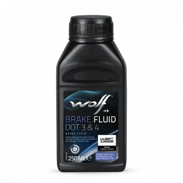 WOLF BRAKE FLUID DOT 3&4, 0,25л