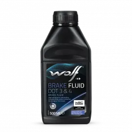 WOLF BRAKE FLUID DOT 3&4, 0,5л