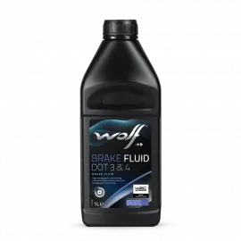 WOLF BRAKE FLUID DOT 3&4, 1л