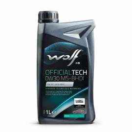 WOLF OFFICIALTECH 0W30 MS-BHDI, 1л