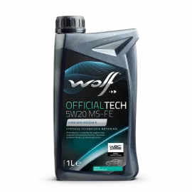 WOLF OFFICIALTECH 5W20 MS-FE, 1л