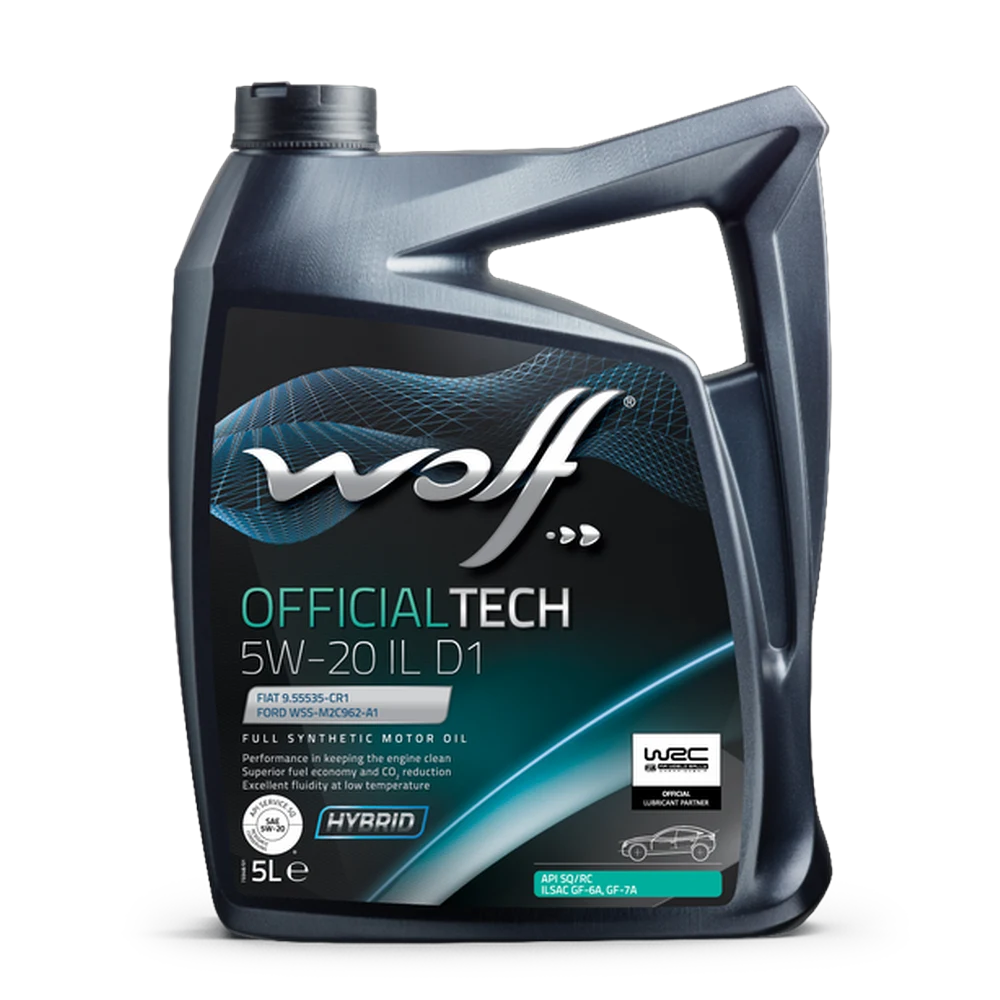 WOLF OFFICIALTECH 5W-20 IL D1